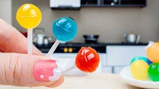 How to Make Adorable Miniature Fruit Lollipops – Colorful and Cute | ASMR Miniature Cakes