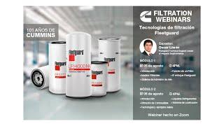 Cummins Filtration Webinars - Día 1