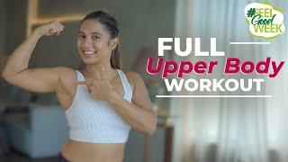 Day 1 Challenge | Full Upper Body Workout at Home | Build Body Muscles