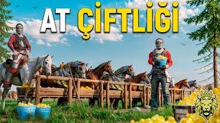 AT ÇİFTLİĞİNİ ELE GEÇİRİP ZENGİN OLDUK!!!  (Rust Türkçe Film)