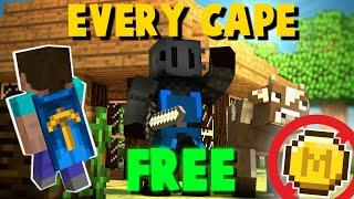 How to Get EVERY CAPE In Minecraft for FREE (PC, MOBILE, CONSOLE)