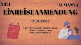 Einreiseanmendung Nasıl Doldurulur ? PCR Testi İçin Ne Gerekli ? Türkiye'de ki Son Videom !!