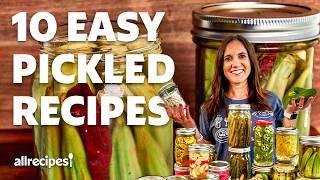 10 Quick and Easy Pickled Recipes | Pickling Vegetables and More!