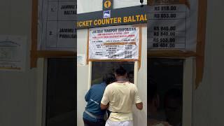 Bus Ticket Price from Jammu to Pahalgam and Baltal #amarnathyatra2024 #convoy2024