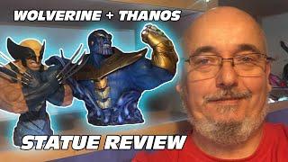 Wolverine and Thanos Statue Bust Review by Sideshow Collectibles