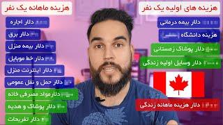 لیست دقیق هزینه زندگی دانشجویی در کانادا