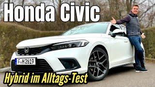 Honda Civic e:HEV: Wie gut ist der Hybrid-Japaner im Alltag? Test | Review | Verbrauch