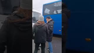 POLICE SEPARATE BIRMINGHAM AND SHREWSBURY FANS AT CROUD MEADOW STADIUM, SHROPSHIRE AT THE END!