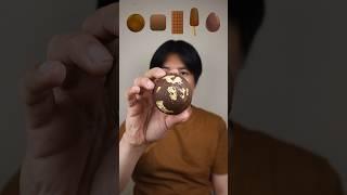 EATING DUBAI CHOCOLATE WITH VARIOUS SHAPE #asmr #mukbang