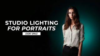 Studio Lighting for Portraits with Tony Gale | B&H Event Space