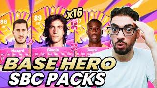 OPENING 16x BASE HERO SBC PACKS! FC 25 Ultimate Team