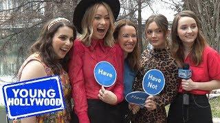 Olivia Wilde & Booksmart Cast Play Never Have I Ever!