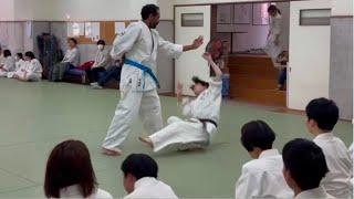 Third belt test in Shōdōkan aikido