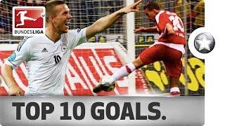 Lukas Podolski - Top 10 Goals – A Tribute to One of the Greats