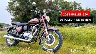 2023 Royal Enfield Bullet 350 Detailed Ride Review - How's the New Bullet?