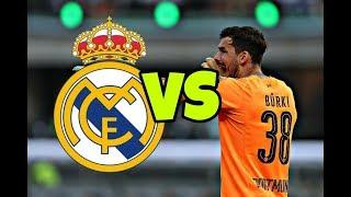 ROMAN BURKI VS. REAL MADRID | SAVES | UEFA CHAMPIONS LEAGUE | 3-1 | 26/09/17 | HD |