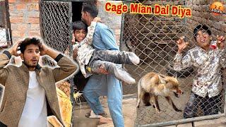 Arslan Ko Jungle Janwar Ky Cage Mian Bund kr Diya