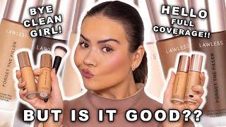 LAWLESS FORGET THE FILLER FOUNDATION - GOLDEN HOUR OR JUST ORANGE HOUR?  | Maryam Maquillage