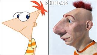 Phineas And Ferb Characters In Real Life