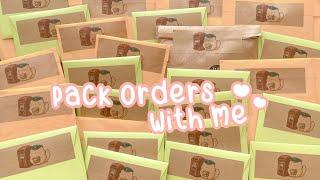 Packing orders for my small business | ASMR and relaxing lofi music