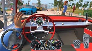 OLD CLASSIC CARS UBER DRIVER  City Car Driving Games Android iOS - Taxi Sim 2020 Gameplay