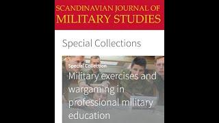 Panel: Military Exercises and Wargaming in Professional Military Education