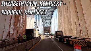 Elizabethtown, Kentucky to Paducah, Kentucky! Drive with me in Kentucky!