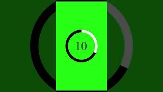 Green Screen Circle Progress Bar After Effects Animation 2023