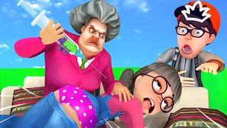 Scary Teacher 3D vs Squid Game 2 The Best Troll Tani Game Nice or Error 5 Times Challenge