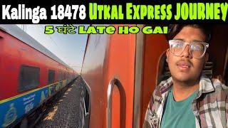 “18478-Kalinga Utkal Express Journey in Sleeper S2 Coach | Fridabad to Mathura | #vlog #journey