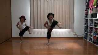 ロックダンス locking brothers 【Age 5 &  7】　２０１２．７．７