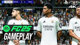 EA FC 25 - Real Madrid vs. Manchester City - PS5 Next Gen Gameplay - Champions League Final Match 4K