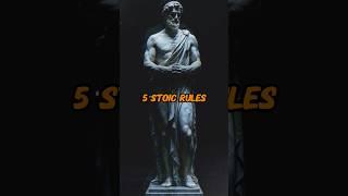 5 STOIC RULES TO BECOME UNBREAKABLE #stoic #stoicism #motivation #selfimprovement