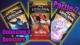 Ouverture de 6 Boosters Lorcana [partie 2]