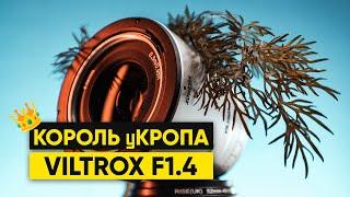 VILTROX 23MM F1.4 Кроп на дешевом БЗК