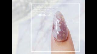 （DIY美甲教學）夏日雙層花 | 凝膠指甲 | 彩繪花  | nailart  | nail  | 네일아트 | 네일  |  ネイルアート | เล็บ