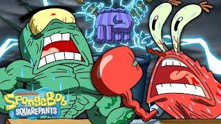 The Chum Bucket Strikes Back!  | Handemonium | SpongeBob