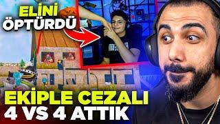 EKİPLE EL ÖPTÜRME CEZALI 4 VS 4  YOUTUBERLARIN HARİTALARINI DENEDİK!! | PUBG MOBILE