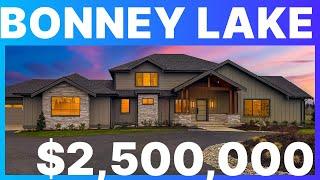 INSIDE A $2.5M Bonney Lake New Construction Luxury Home | Bonney Lake Real Estate | PREVIEW