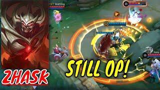 Zhask Gameplay 2024 | Zhask best Build | Mobile Legends: Bang Bang