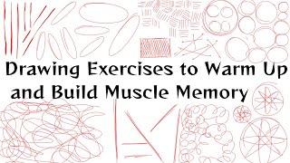 Drawing Exercises to Warm Up and Build Muscle Memory