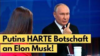 Putins HARTE Botschaft an Elon Musk in Interview! (Deutsch Übersetzung)