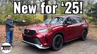 What's New for 2025 Toyota Highlander: XSE Review & Drive!