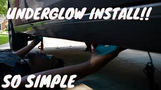 How To Install Underglows On your Car | Opt7 Lighting kit |