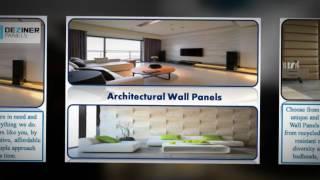 Different Architectural Wall Panels