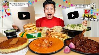 3 MILLION SUBSCRIBERS SPECIAL!!! Cheesecake, Creamy Butter Chicken, Spicy Mutton Bhuna with Naan