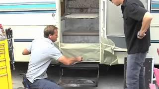 RV How-To Recovering the Entry Steps