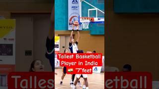 Tallest Basketball Player in India Poonam Chaturvedi #highlights #fiba #fibaasia #indiabasketball