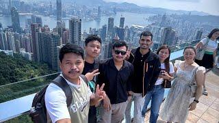 Hongkong Peak Tower,Travel Video With Our Lovely Sisters And Amazing Time With So Much Fun.