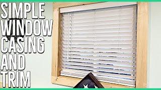 How to build Simple Window Casings and Trim